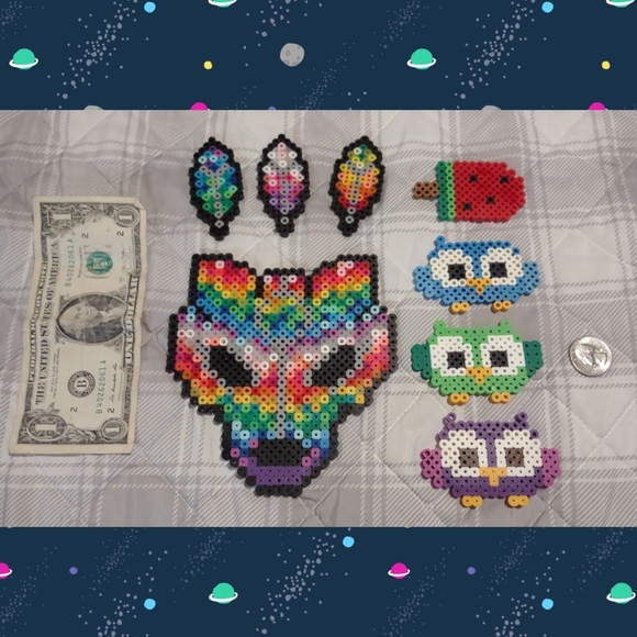 Perler bead charm bundle - Picture 2 of 3